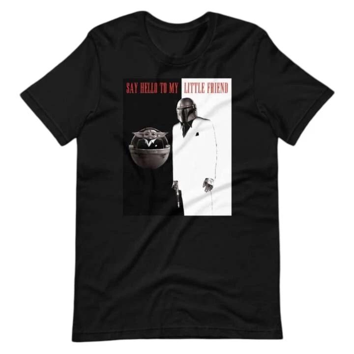 Scarface Mandalorian Parody cotton T-shirt S