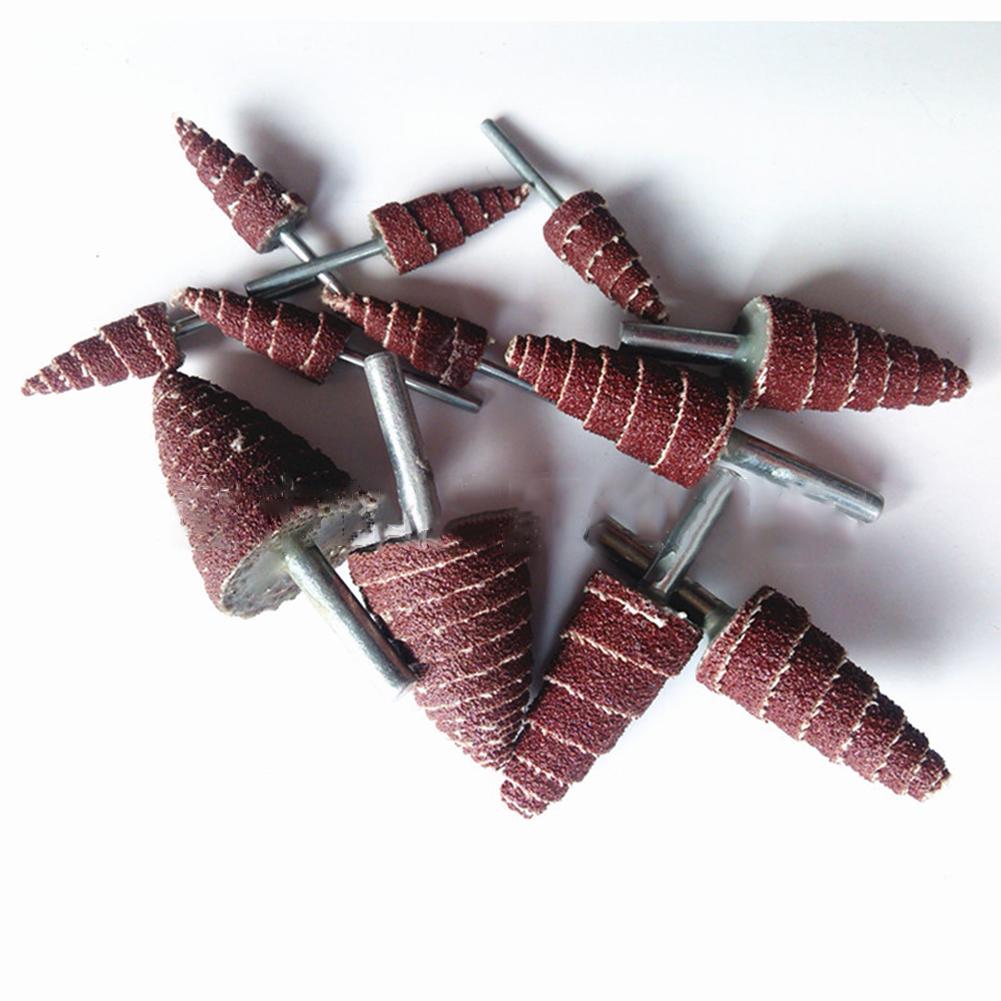2Pc Cone Abrasive Sandpaper Flap Wheels Polishing Head Deburr Rotary Tool 4 Size 2Pc Cone Abrasive Sandpaper Flap Wheels Polishing Head Deburr Rotary Tool 4 Size