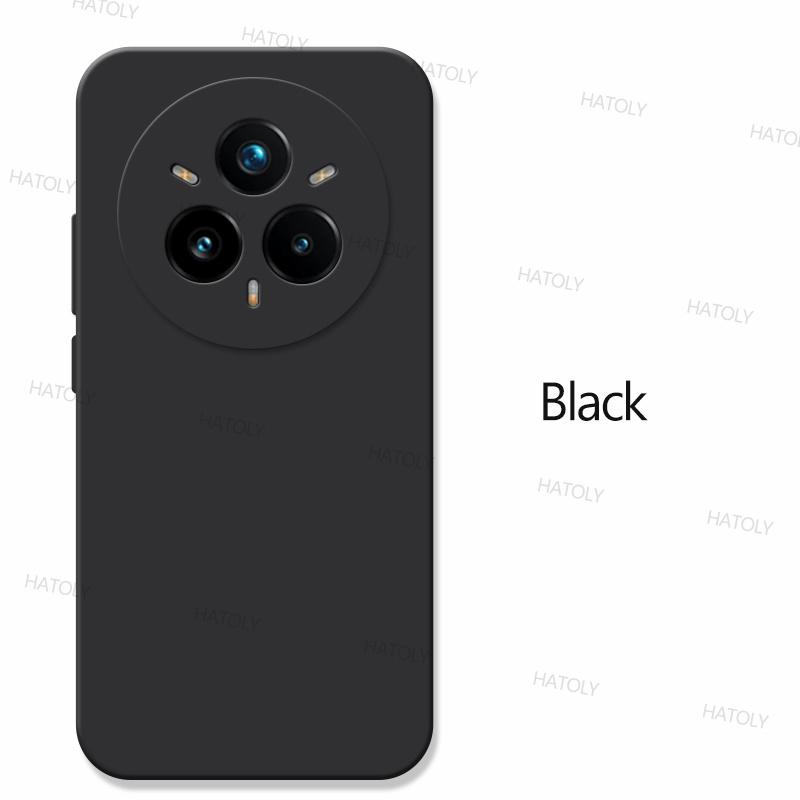 For Realme 14 Pro Plus Case Realme 14 Pro Plus 5G Cover Funda TPU Shockproof Liquid Silicone Phone Case For Realme 14 Pro Plus