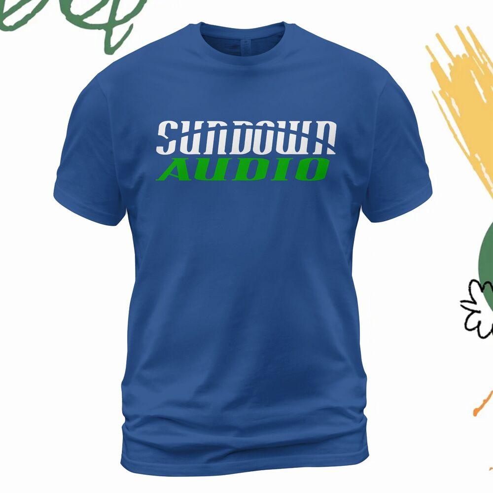 Sundown Audio Logo T-shirt Made in USA Size S-5XL Unisex T-Shirt XXXL