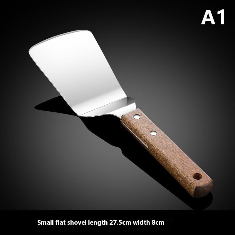 Stainless Steel Cake Spatula With Wooden Handle Cheese Shove Pizza Shovel Spatula For Cake Pizaa Baking Spatula Baking Tools