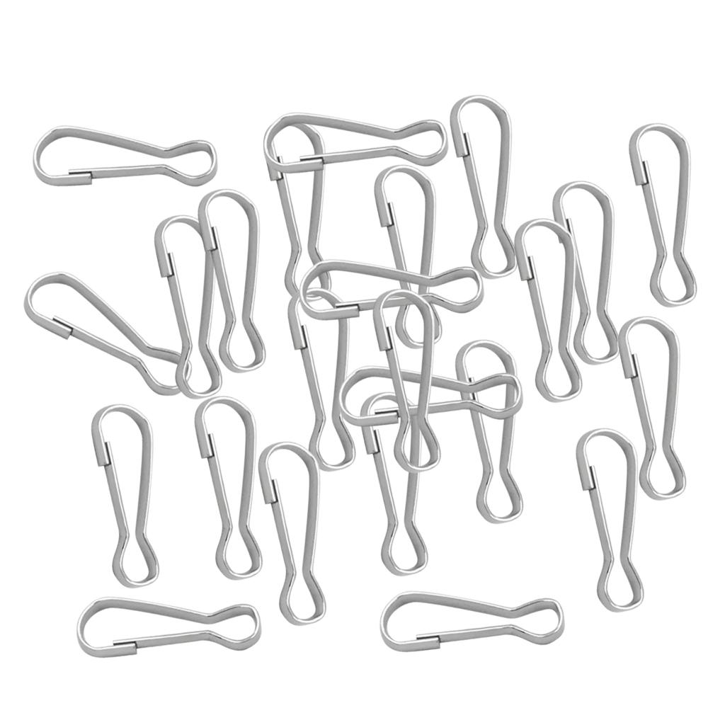 Pack of 2 High-quality Metal Carabiners for Outdoor Adventures