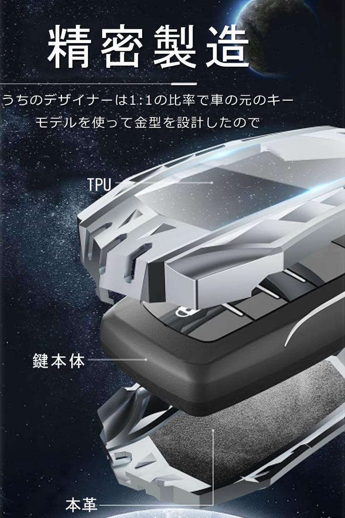 Key Case for Toyota Smart Key Case Alloy Key Cover