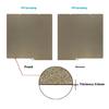 264x276mm Double Sided PEI Build Plate Magnetic Steel Plate For S1 3D Printer PEI Spring Steel Sheet Hotbed Part