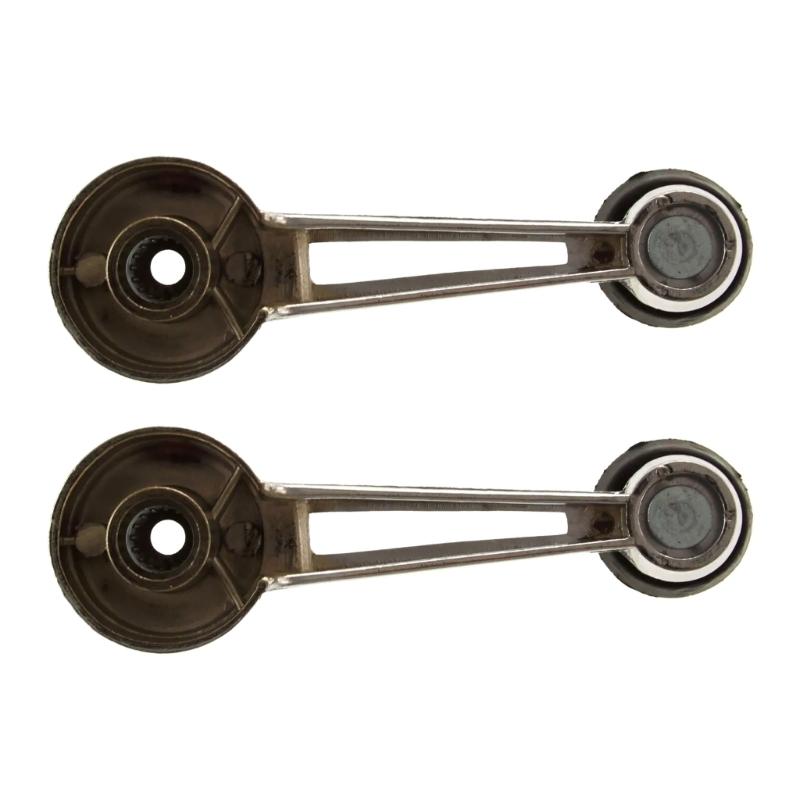2 manivelas elegantes para ventana de coche, manivelas manuales para ventana, ajuste directo para camioneta F100 1978-1996