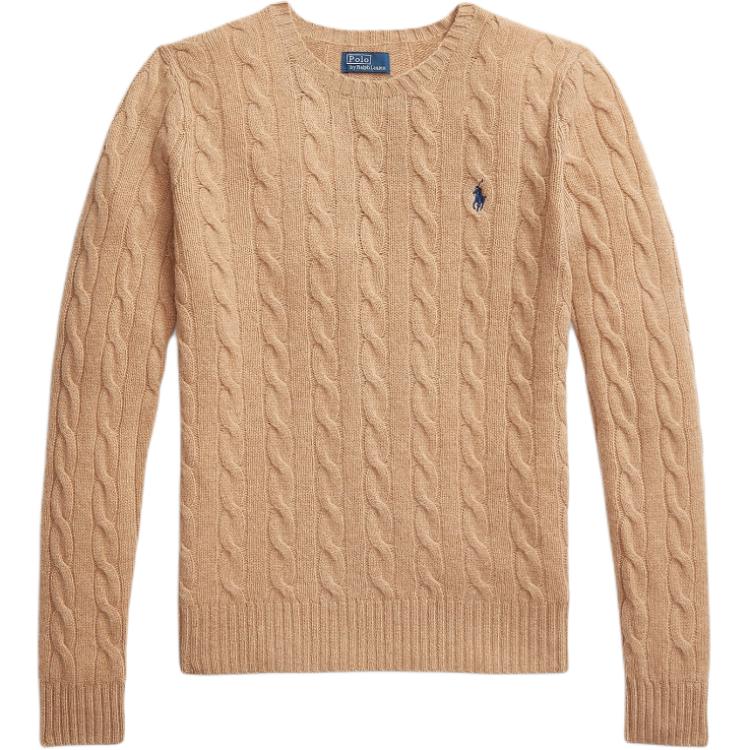 

Polo Ralph Lauren Свитер женский приталенного кроя, кабельной вязки, с круглым вырезом WMPOSWENC021222-260 M