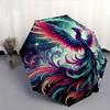 1pc Stellar Phoenix Durable Cartoon Folding Umbrella, Portable Compact Umbrella for Men and Women R062