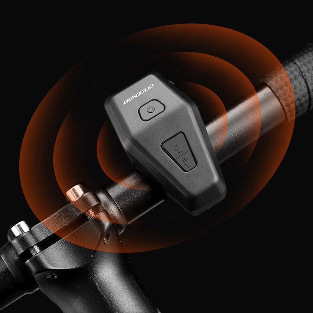 Rechargeable Bike Horns Alarm,120db-Loud Waterproof Horns,Usb Rechargeable Cycling Alarm Bell,Super-Loudbicycle Horn