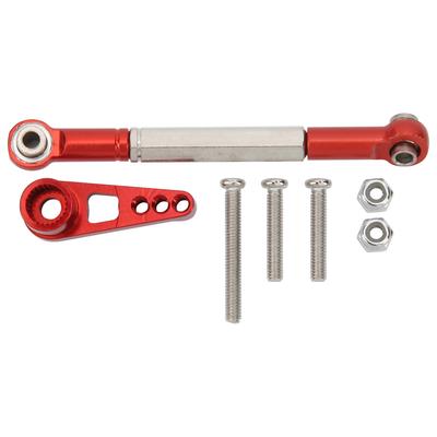 1:12 Steering Linkage Kit Aluminium Alloy Link Pull Rod RC Accessory for MN86K RC Car