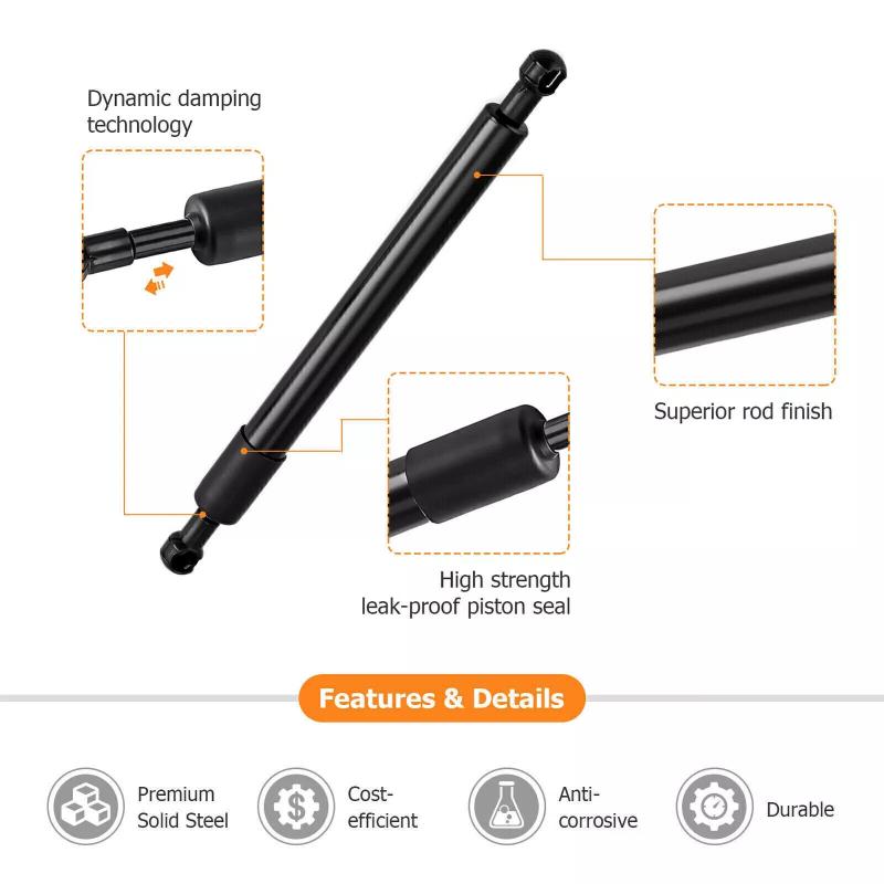 Barre di Supporto Cofano Posteriore Auto Ammortizzatore Portellone Posteriore Per Ford F150 F250 F350 2015~2024 Ammortizzatore Idraulico di Assistenza Portellone Posteriore Auto