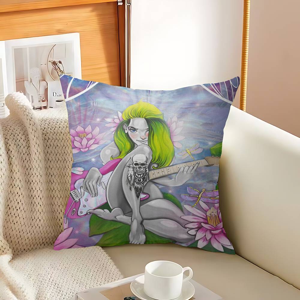 

A-Alice I-In C-Chains pillow cover sofa cushion cover home room decoration children gift 12x12Inch