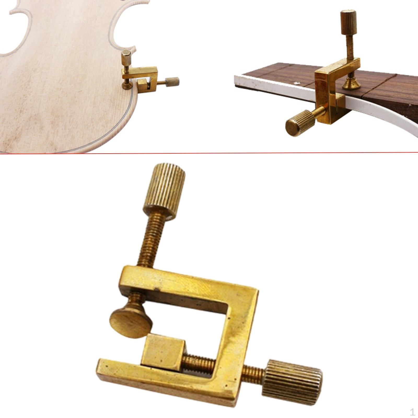 

Violin Repair Clamp Edge Clip Portable Replacement Parts Seam Musical Instrument