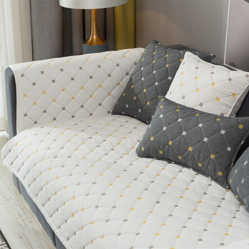 Чехол для диванной подушки Four Seasons из хлопчатобумажной утолщенной ткани с вышивкой — фото 6