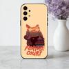 T-The F-Foxhole C-Court AFTG Phone Case For Samsung Galaxy A73,A72,A71,A70,A53,A52,A51,Soft Silicone Black Cover