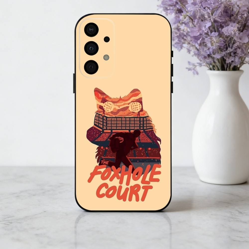T-The F-Foxhole C-Court AFTG Phone Case For Samsung Galaxy A73,A72,A71,A70,A53,A52,A51,Soft Silicone Black Cover