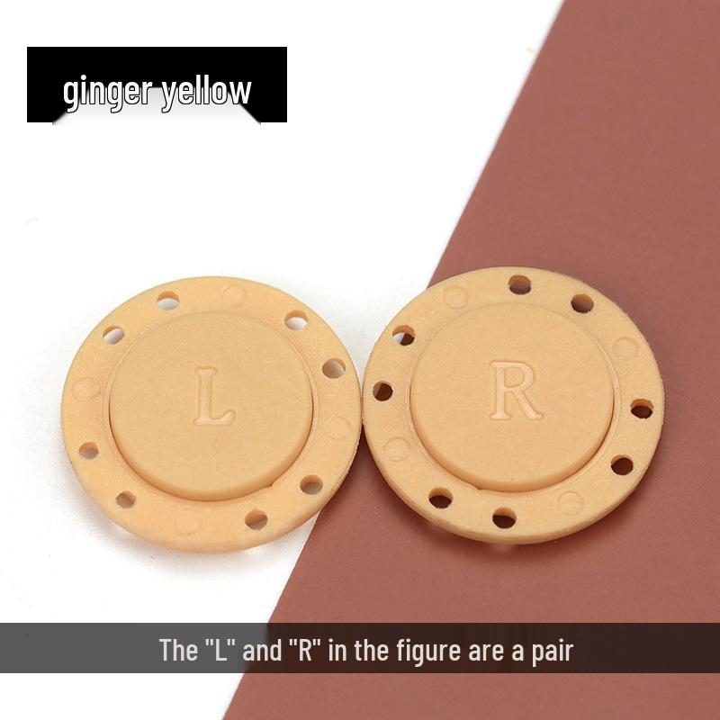 Magnetic Snap Buttons for Sweaters and Coats - Hidden Buckle Accessories and Fasteners.