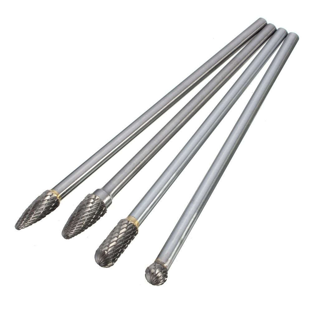 Double Cut Rotary Burr Tungsten Carbide High Carbon Steel