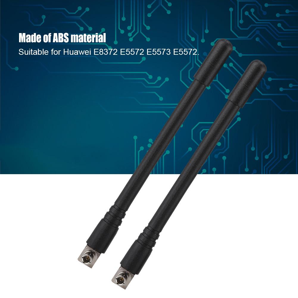 2PCS 4G LTE 5dBi Antenna Booster TS9 Connector for Huawei E8372 E5572 E5573 E5572