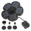 Solar Fountain Solar Powered Plum Blossom Style Fast Start Up Easy Installation Widely Used Stable Solar Water Fountain