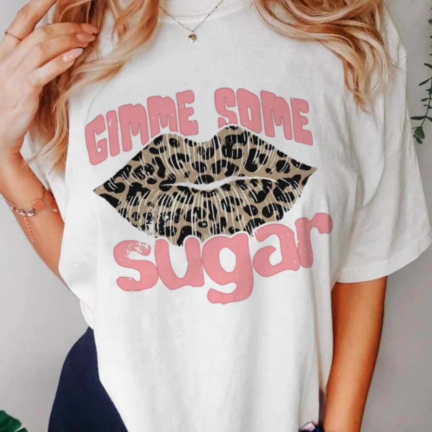 

Pattern T-Shirt Sweet Beauty Style Casual T-Shirt Cute Fun Printed Clothing Short Sleeve O-Neck Valentine s Day Women s Top T-Sh XXXXXL білий