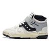SAUCONY Cross 90 Mid Casual Retro Rutschfest Langlebig High Top Sneakers Unisex Sneakers Weiß Schwarz S79048-1