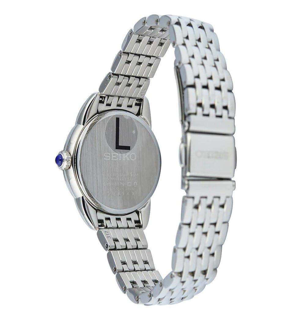 Seiko Quartz Silver Wristwatch, SUR379P1,
