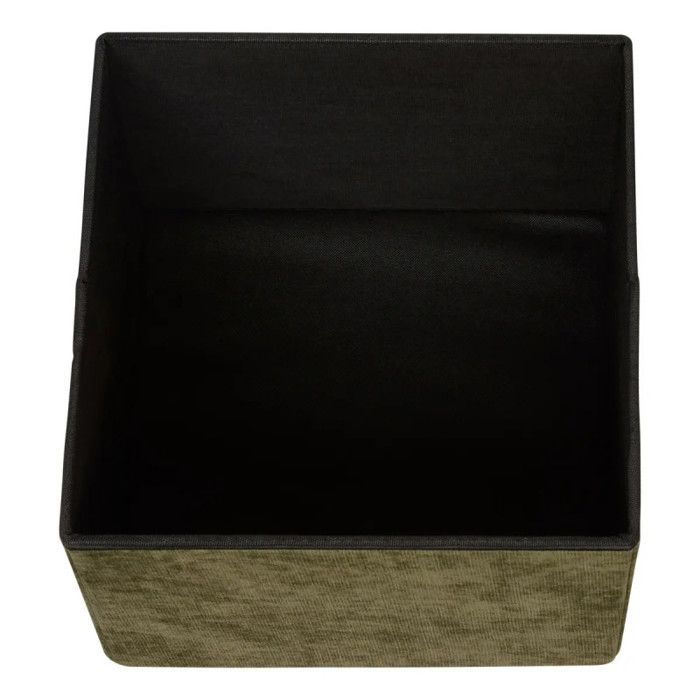 Pouf coffre pliable capitonne "Lysandre" Atmosphera