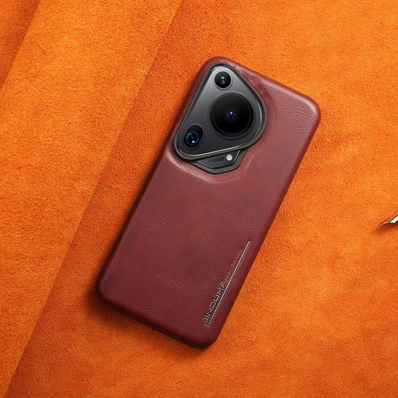 

Кожаная магнитная адсорбция для чехла телефона Huawei Pura70ultra Полный пакет P70pro+ Противоударный P70 Кожаный чехол Huawei Pura 70