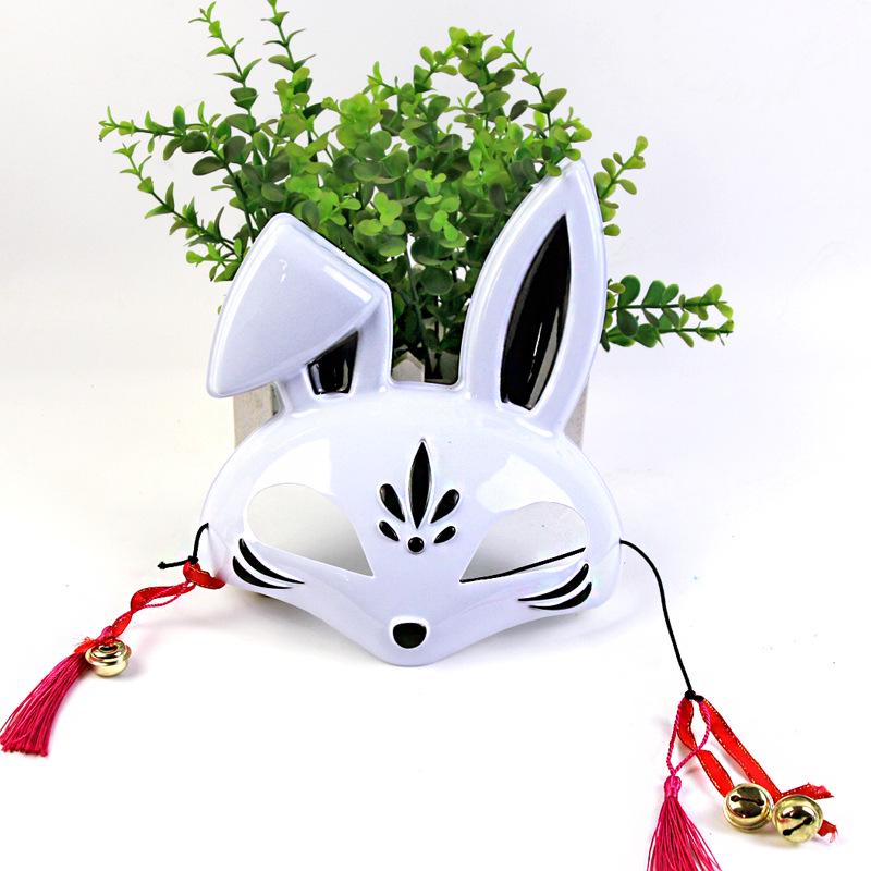 DIY Cute Rabbit Mask - Trendy Halloween & Masquerade Accessory for Street Dance & More.