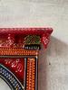 Hand-Painted Wooden Jharokha Frame: Indian Wall Decor