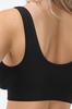 Soft Women's Bra Without Wires and with Smooth Cups, Black Soft Women's Bra Without Wires and with Smooth Cups, Black