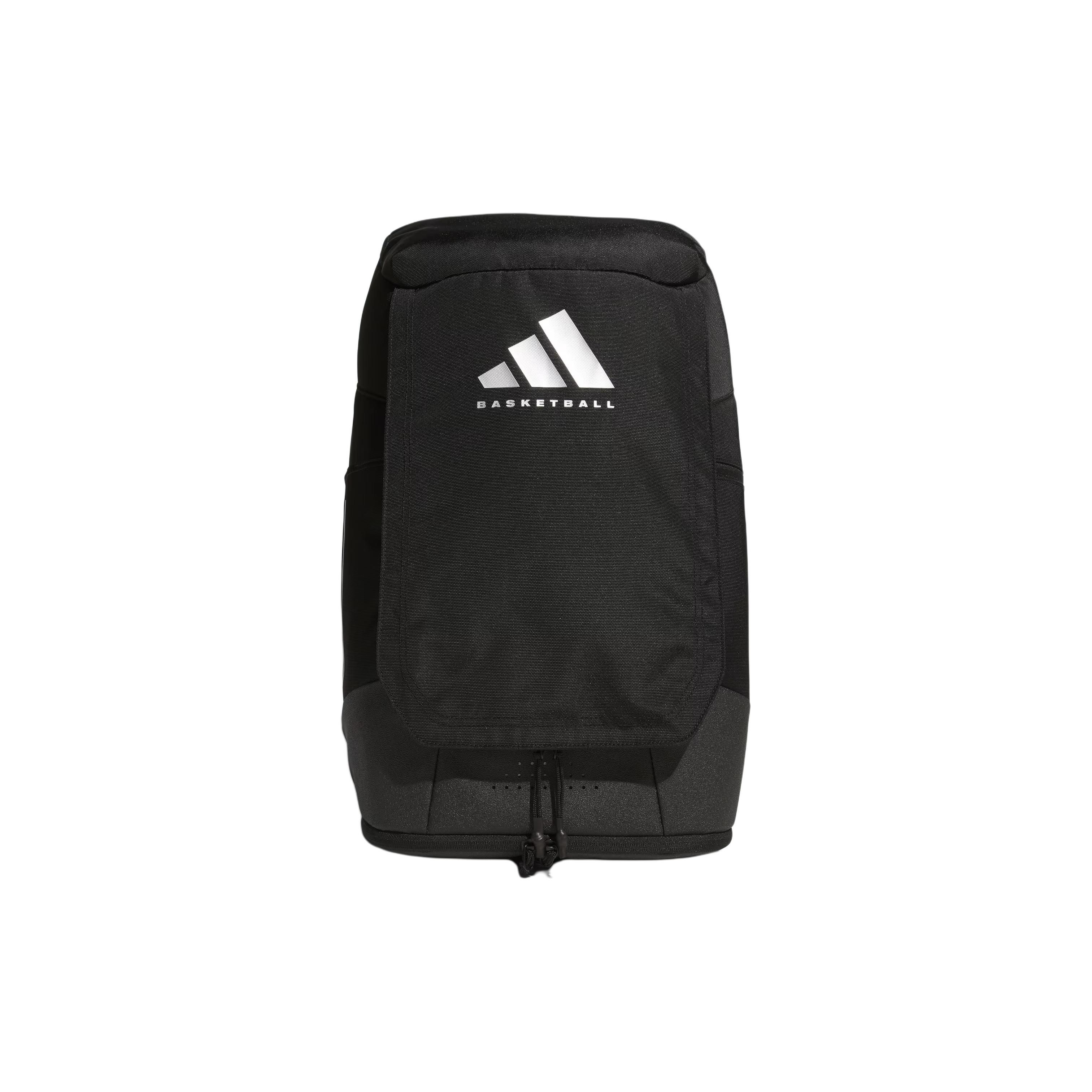 Adidas Performance 1.0 Casual Large Capacity Recycled Polyester Backpack Unisex Backpack Black JJ2059 Black