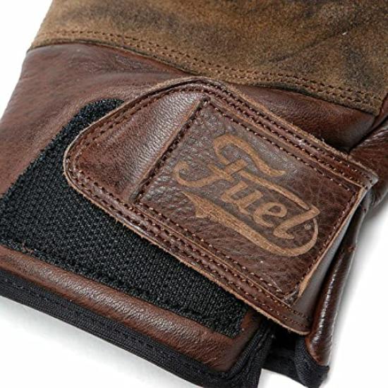 Luvas Fuel Bespoke Motorcycles "RODEO" (Castanho, XL)