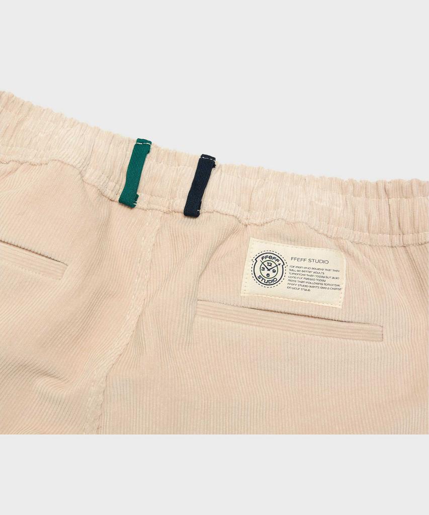 FFEFF STUDIO Corduroy Wide Elastic Pants (Ivory)