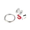 Steel Wire Rope RC Winch Spool Silver Red RC Crawler Winch  Simulation Climbing Car