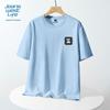 JEANSWEST LIFE Men's 2025 Summer Pure Cotton Short Sleeve T-Shirt