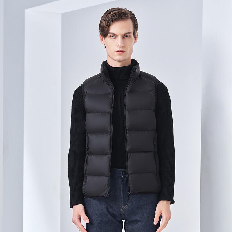 Tambor Men's Lightweight Stand Collar Down Vest TA330033