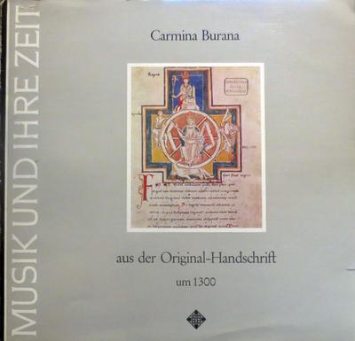 Disco LP STUDIO DER FRÜHEN MUSIK - Carmina Burana (Do Original-Ha SAWT9455A Telefunken 1964 Alemanha Clássico Usado