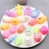 Kawaii Animal Pinch Squeeze Toys 10/20Pcs Soft Antistress Fidgets for Travel Stress Relief Kids Party Bag Fillers Gifts