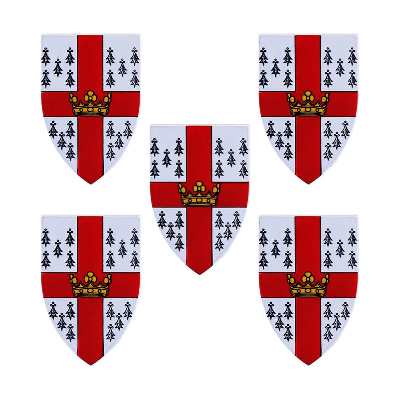 Medieval Castle Wolf Shield Building Blocks Military Knight Dragon Warrior Soldier Figures Accessories Weapon Helmet Bricks Toys