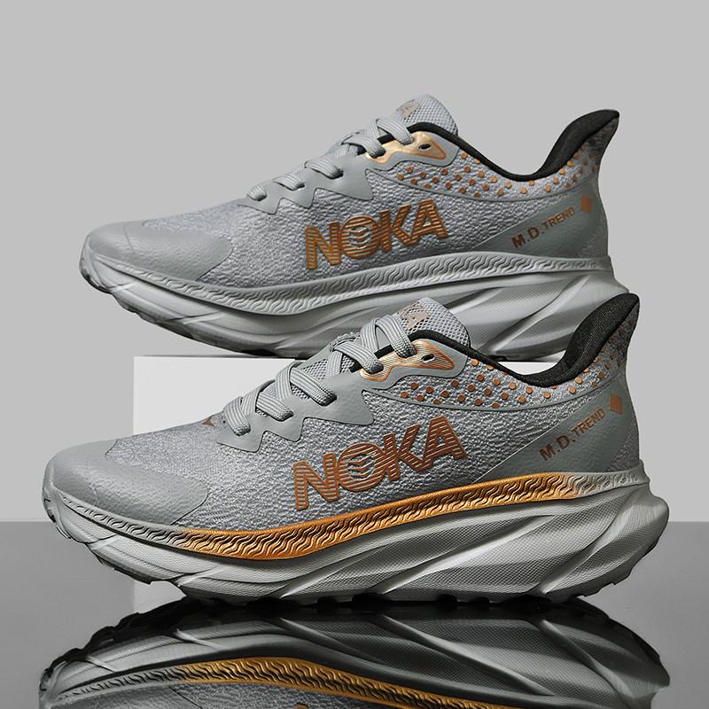 Spring and summer new outdoor running indoor sports shoes large size mesh breathable widened non-slip heightened black mesh shoes