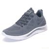 Fashion Autumn new breathable comfortable anti slip men's shoes with soft soles simple comfortable casual sports mesh shoes