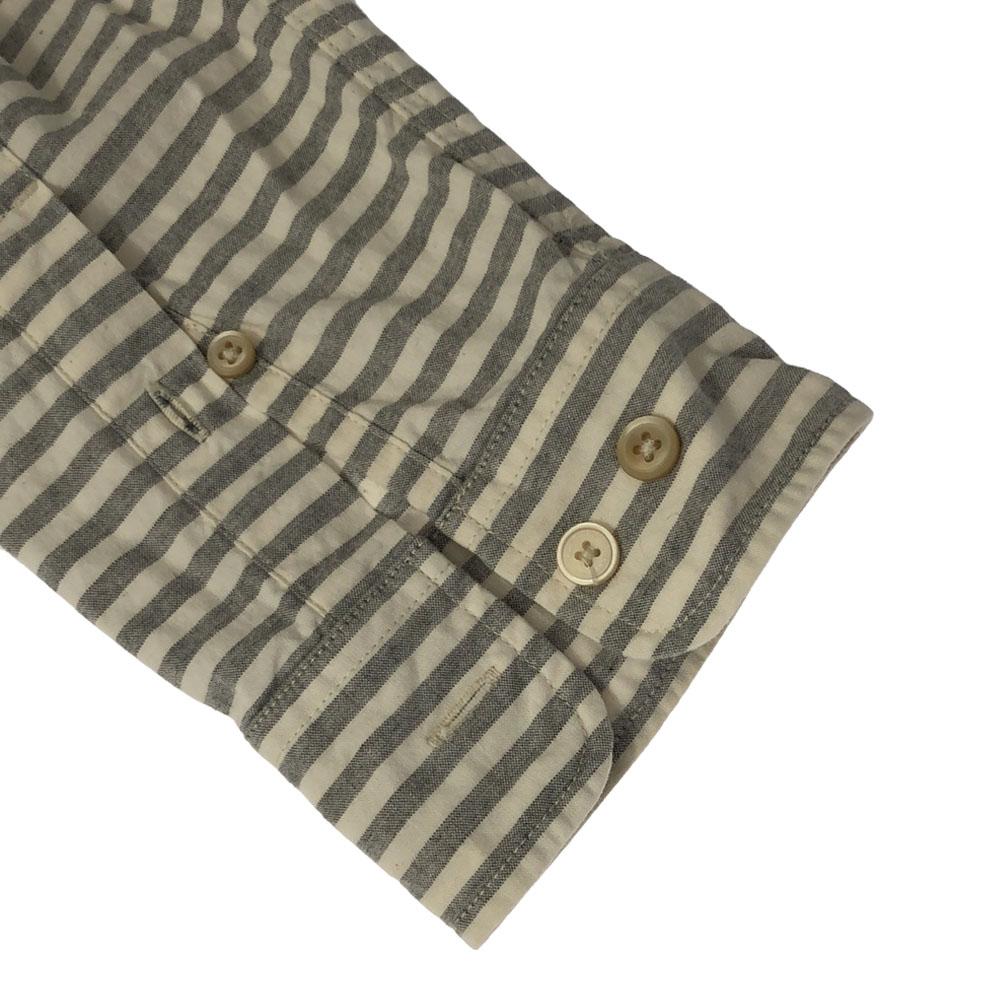 Paul Smith JEANS border check Long sleeve Cotton shirt L White system Men's Used