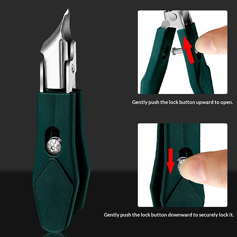 Anti-Spritz Nagelknipser Edelstahl Eingewachsener Zehennagel Nagelhautschneider Diagonalkneifer Haushalt Nageltrimmer Maniküre Werkzeuge