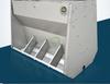 Free Shipping Stainless Steel Double-Sided Pig Feeder Trough for Piglets and Fertilizer.