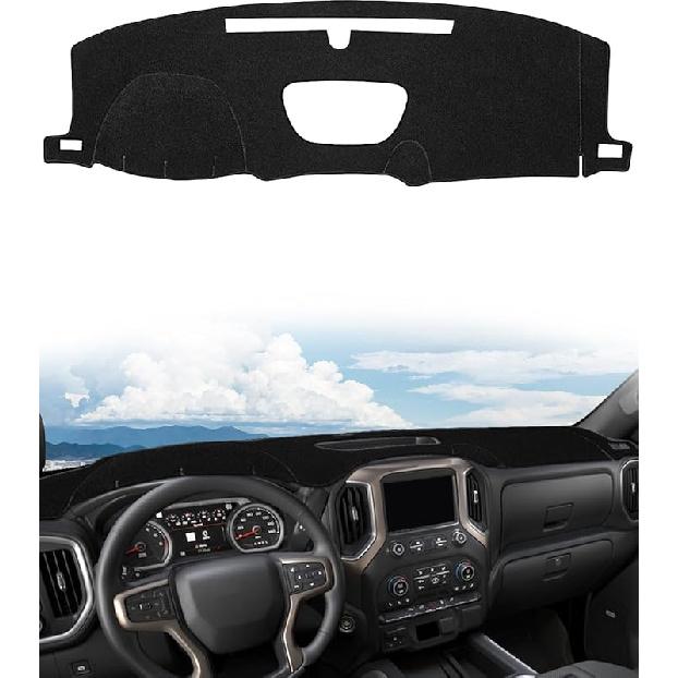 SKYLOTEC Dashboard Mats Dash Covers Pad Compatible with Ford Edge 2015 2016 2017 2018-2024 2025 Dash Carpet Protector