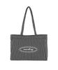 Marhen.J Soft Stripe Padded Shopper Shoulder Bag