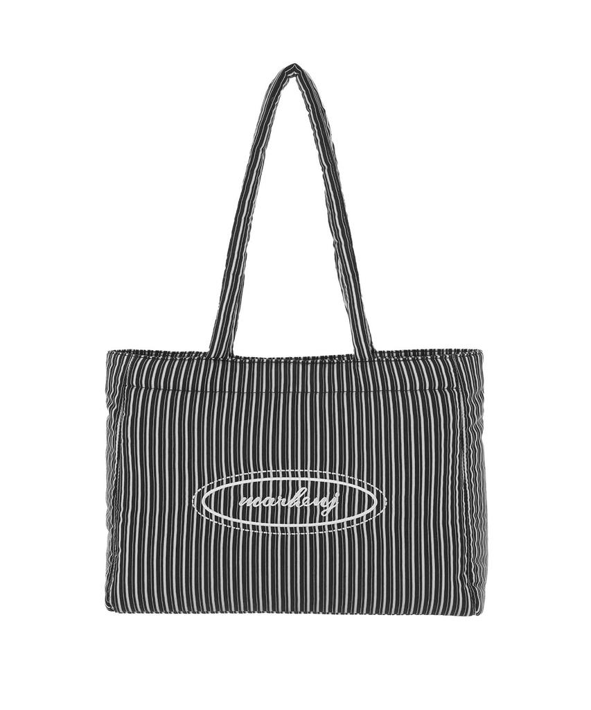 Marhen.J Soft Stripe Padded Shopper Shoulder Bag