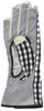 Dunlop DUNLOP Tennis Ladies Gloves Hole TGG0462W Black White M (Nail-through, Palm-side Type) (Both Hands)