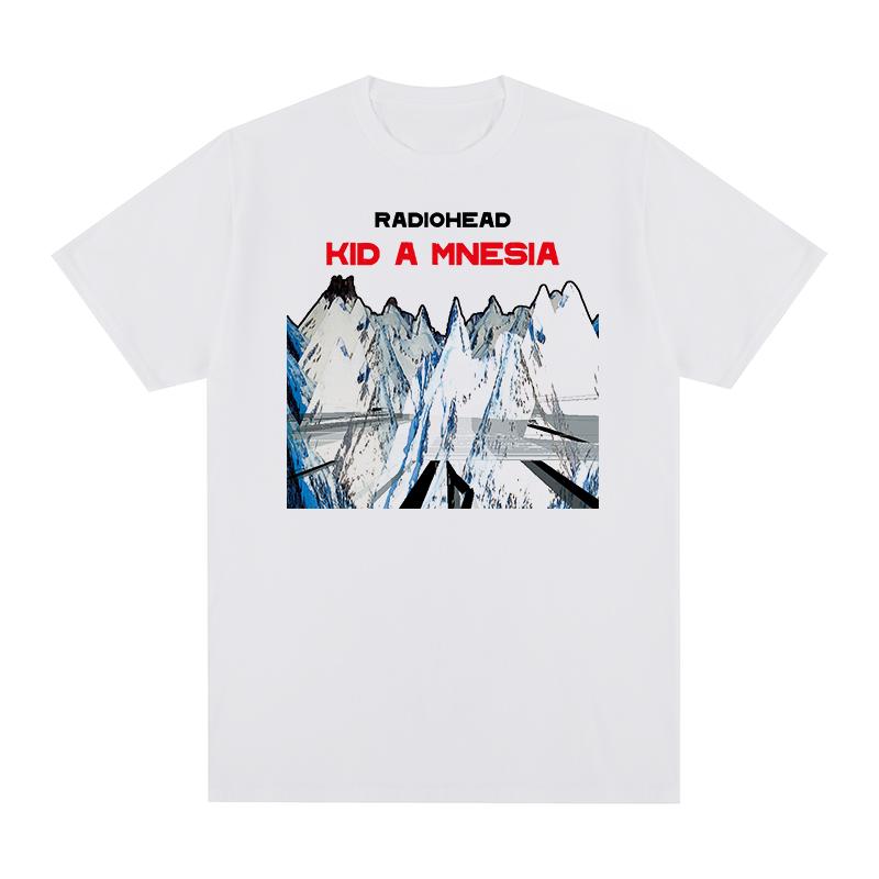 Radiohead Vintage tshirt Classic North America Tour Rock Camisetas Hombre Hip Hop Cotton Unisex T shirt New TEE TSHIRT Womens tops S